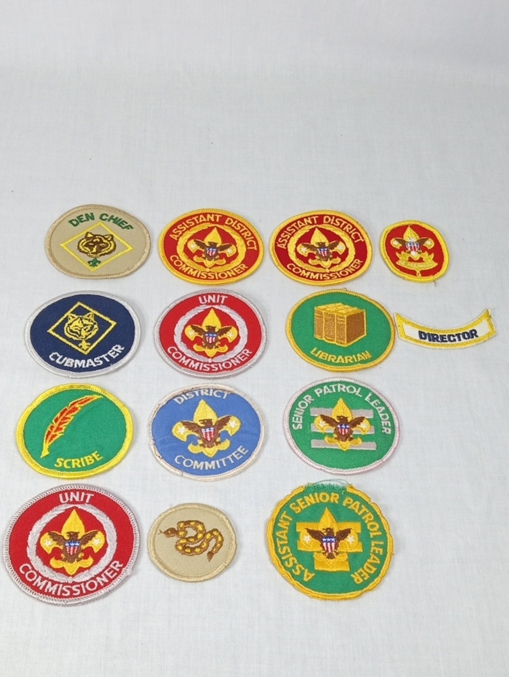 Vintage Boy Scout Patches Group Lot New Used Mix